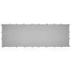 Dog Kennel Silver 129.9"x43.3"x43.3" Steel