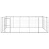 Outdoor Dog Kennel Galvanized Steel 260.5 ft¬≤