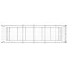 Outdoor Dog Kennel Galvanized Steel 390.7 ft¬≤