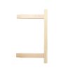 Tall Adjustable Pet Ramp, Folding Portable Wooden Dog Cat Ramp with Safety Side Rails, Non-Slip Paw Traction Surface Dog Step for Car, SUV, Bed, Couch