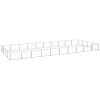 Dog Kennel Silver 430.6 ft¬≤ Steel