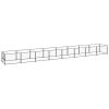 Dog Kennel Black 86.1 ft¬≤ Steel