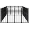 Outdoor Dog Kennel Steel 396.8 ft¬≤