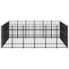 Outdoor Dog Kennel Steel 357.1 ft¬≤