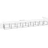Dog Kennel Black 86.1 ft¬≤ Steel