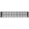 Outdoor Dog Kennel Steel 297.6 ft¬≤