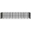 Outdoor Dog Kennel Steel 396.8 ft¬≤